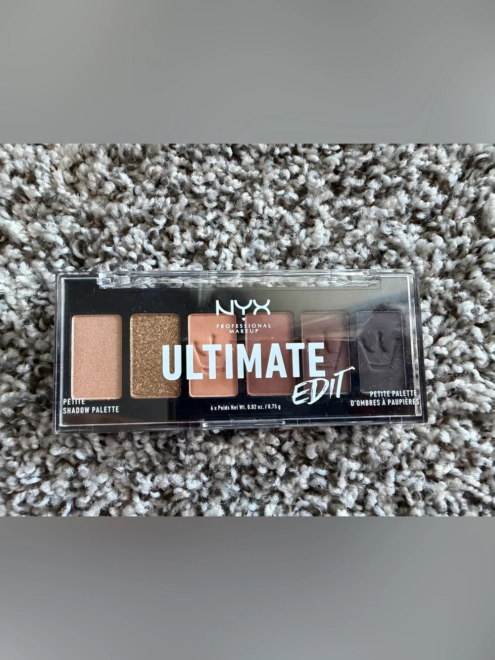 NYX Ultimate Edit Eyeshadow Palette - Warm Neutrals